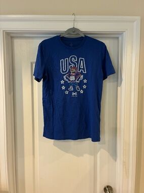 Under Armour kids USA Graphic T‑Shirt - Royal Blue
